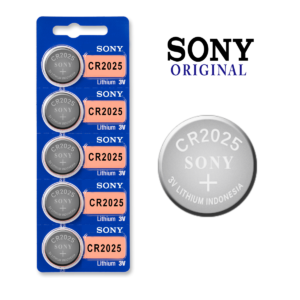 Sony CR2025 3 Volt Lithium Manganese Dioxide Batteries