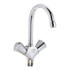 double tap wash basin mixer