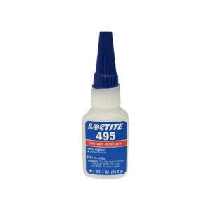 Loctite 495 Super Bonder 442-49550 1oz Instant Adhesive, Clear Color