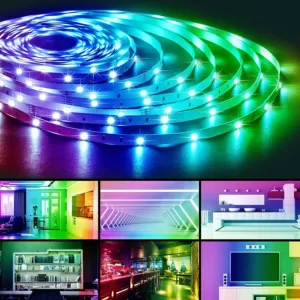 RF 24KEYS 3KEYS APP Controller  Waterproof SMD 5050 RGB DC5V USB 5M Kit Decoration Music LED TV Backlight Strip