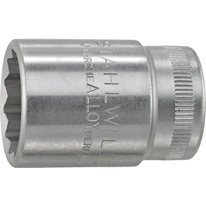 Stahlwille 03010032 Bi-Hexagon Socket 1/2" Drive, 32 mm