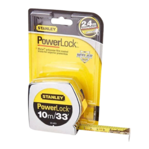 Stanley STHT33463-8 Power Lock Tape Measure, 10m