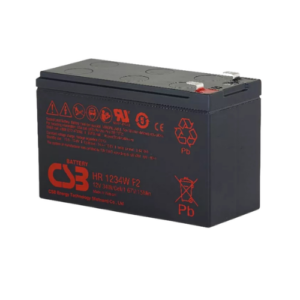 CSB HR1234W Rechargeable Battery, 12 V, 34 Wh