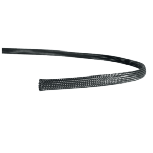 170-10400 BRAIDED SLEEVE,TYPE:HEGP04,NOM DIA:4MM,DIA:2-7MM,ABRASION RESISTANT ,MELTING PT:+250 C,OPERATNG TEMP
