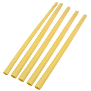 M23053/5-107-4 Heat-Shrink Tubing, 2:1 Ratio, 3/8 in, Yellow