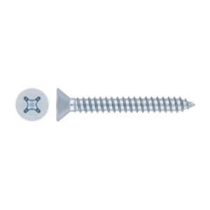 Bossard 3205435 Thread-Cutting Countersunk Screw KB22x12, Zinc Plated