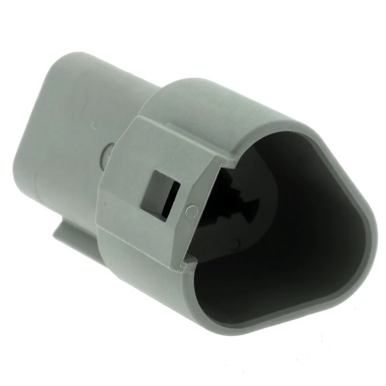 DT04-3P-C015 DT Series Receptacle, 3-Way, 16 AWG, Grey - Image 2
