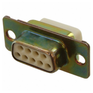 DEA-9S-A197-F0 D-Sub Receptacle Housing, 9-Position, 20-28 AWG