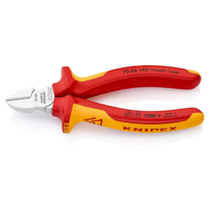 KNIPEX 70 06 140 VDE Diagonal Cutter, 140mm