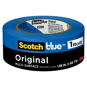 3M 2090 Multi-Surface Masking Tape, 2 in x 50 m