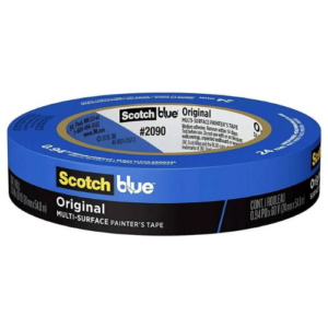 3M 2090 Multi-Surface Masking Tape, 1 in x 50 m