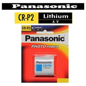 Panasonic CR-P2 6V Lithium Battery