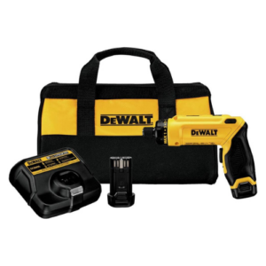 DeWalt 8V Max Gyroscopic Screwdriver Kit with 2 Batteries