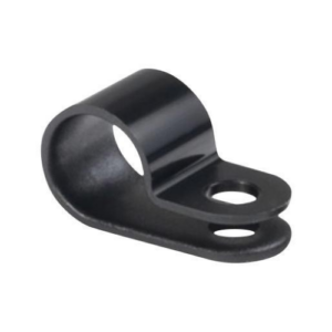 H4P-PA66HS-BK P-CLIP,CABLE CLAMP ID8 X WD10mm, D4,2mm