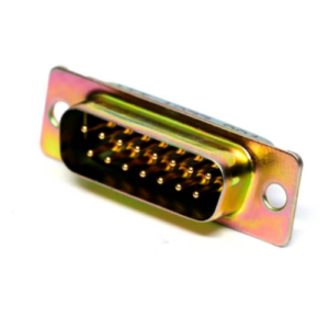 DAMA26PNM Circular MIL-Spec D-Sub Connector, 26-Position Male, Crimp, Cadmium