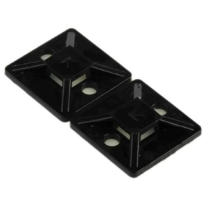 811-1726 Cable Tie Mount, 19.5 x 19.5 mm, PA66, Black