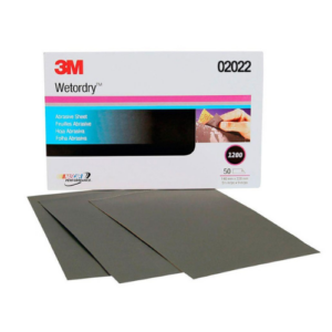 3M Wetordry Abrasive Sheet 1200 Grit, 02022 (50/Pack)