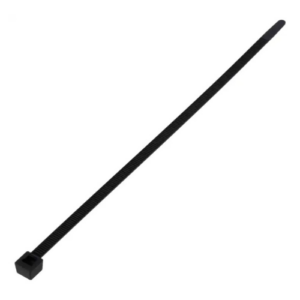 HellermannTyton Cable Tie 200 mm x 4.6 mm, PA66 Black (Pack of 100)