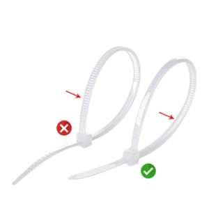 3M Cable Ties 2.5 mm x 100 mm, White