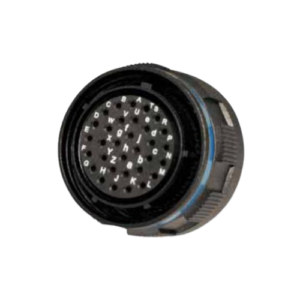 8D513K26SN Circular Mil-Spec Plug, Stainless Steel, Socket Contacts, Polarization N