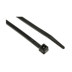 HellermannTyton 111-02360 T18I Cable Tie, Nylon PA66W, Black