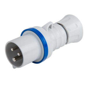 Gewiss GW60004H Straight Plug 2P+E, 200-250V 16A