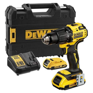 DeWalt DCD709D2T-GB 18V Brushless Compact Hammer Drill Driver Kit (2x 2.0Ah)