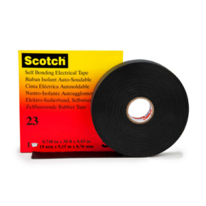 3M Scotch 23 Rubber Splicing Tape, 19 mm x 9 m