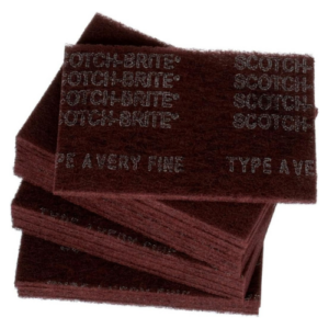 3M Scotch-Brite 07447 General Purpose Hand Pad, Maroon (20/pack)