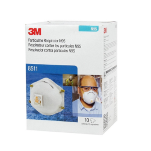 3M 8511 N95 Particulate Respirator (10 pcs/pack)
