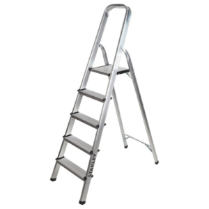 Stanley SXLDFG-005 Fibreglass Step Ladder, 5 Steps, EN131, 150 kg