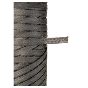 Alpha Wire LC162 BK088 Lacing Cord, PET, Black, 2.16 mm x 457 m