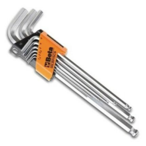 Beta 96LBP/SC9 Ball-Head Hex Key Set, 9 Pieces (000961354)
