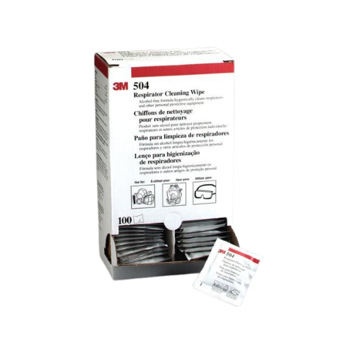 3M Respirator Cleaning Wipes (100 Wipes/Box)