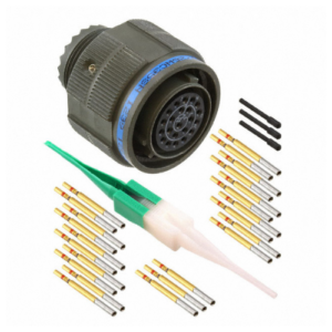 D38999/26WC35SN Circular Connector Plug, Olive Drab, 22 Position Socket