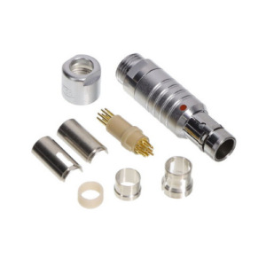 S30B0C-P09MCC0-5000 ODU Series B Push-Pull Straight Plug, 9-Pos, Solder