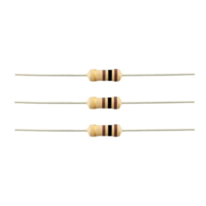 Yageo CFR-25JT-52-100R Carbon Film Resistor, 100 Ohm, 1/4 W, 5%