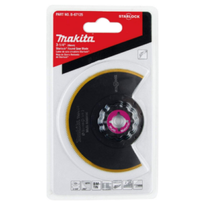Makita B-67125 Starlock Round Saw Blade, 3-1/4 in, BiM-TiN, 18 TPI