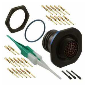 D38999/24WC35PN Circular Connector, Jam Nut Receptacle, 22 Position