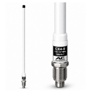 AC Antennas CX4-9 Airband Omnidirectional Base Antenna 118-137 MHz
