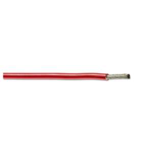 M22759/18-22-2 WIRE RED 22 AWG ETFE, 600V 150C, 0.76MM