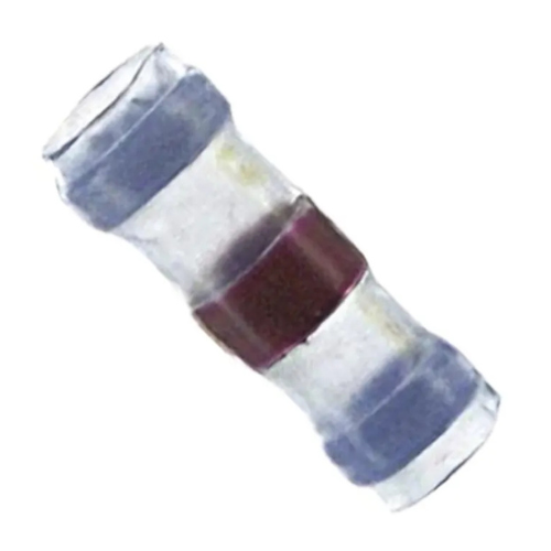 TE Connectivity S01-03-R Blue PVF Solder Sleeve, 16.5 mm Length