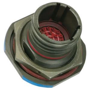 TV07RW-11-98SN (W52) TV 6 Way Panel Mount Circular Connector Receptacle, Socket Contacts, Shell Size 11, Screw