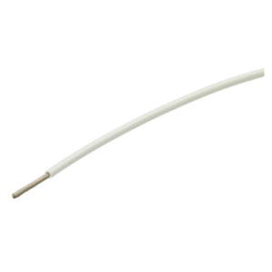 TE Connectivity 44A0111-26-9 Hook-Up Wire, 26 AWG, 19/38, Polyalkene, White, 100 m