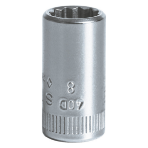 Stahlwille 01030008 Bi-Hexagon Socket 1/4" 8 mm
