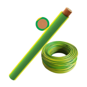 Ducab 2.5 sq mm Single Core Wire, Green/Yellow