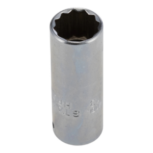 Stahlwille 01240013 Socket 1/4" Drive, 13 mm, L.50 mm