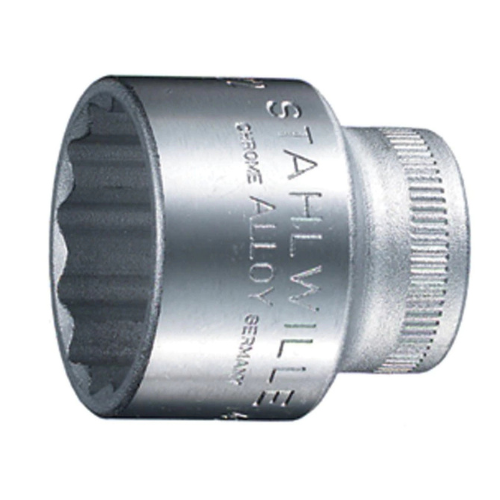 Stahlwille 02010019 Bi-Hexagon Socket 3/8 in, 19 mm