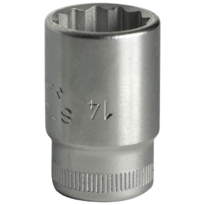 Stahlwille 02010014 Bi-Hexagon Socket 3/8" Drive, 14 mm