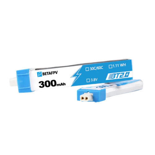 BETAFPV BT2.0 300 mAh 1S 30C/60C LiPo Battery